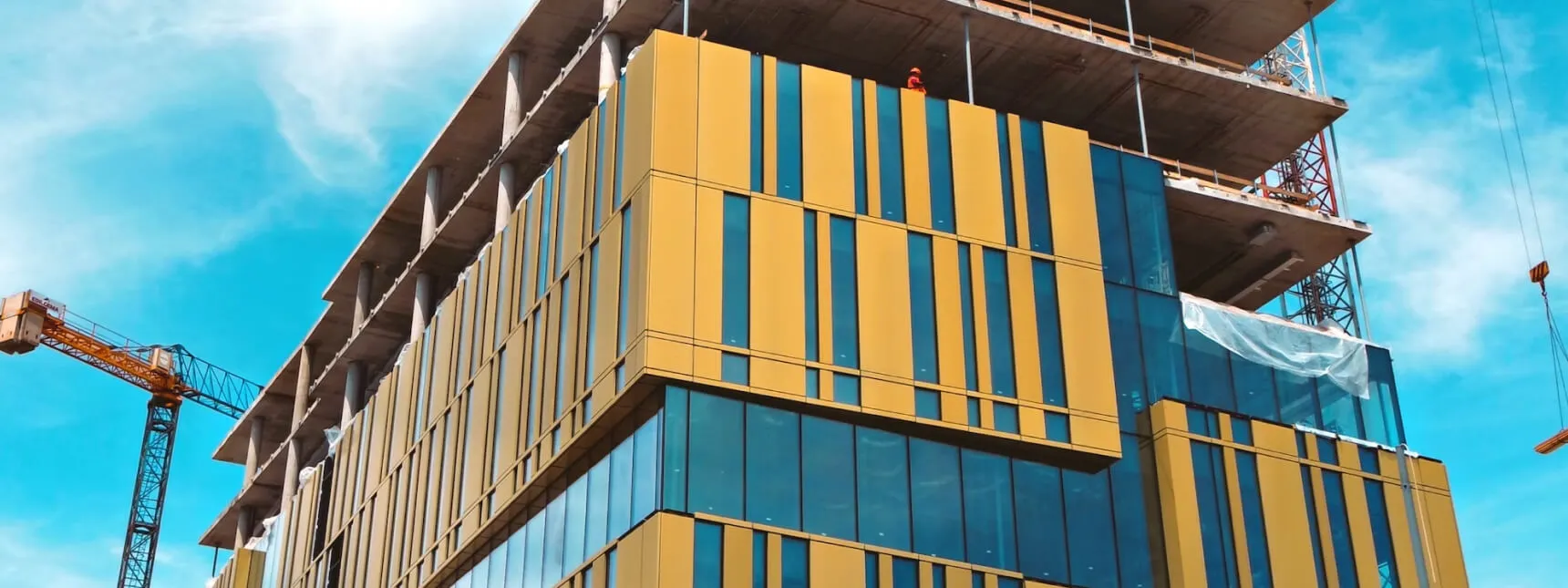 Commercial building automation control panel and HVAC systems managed by Vertex Control Systems